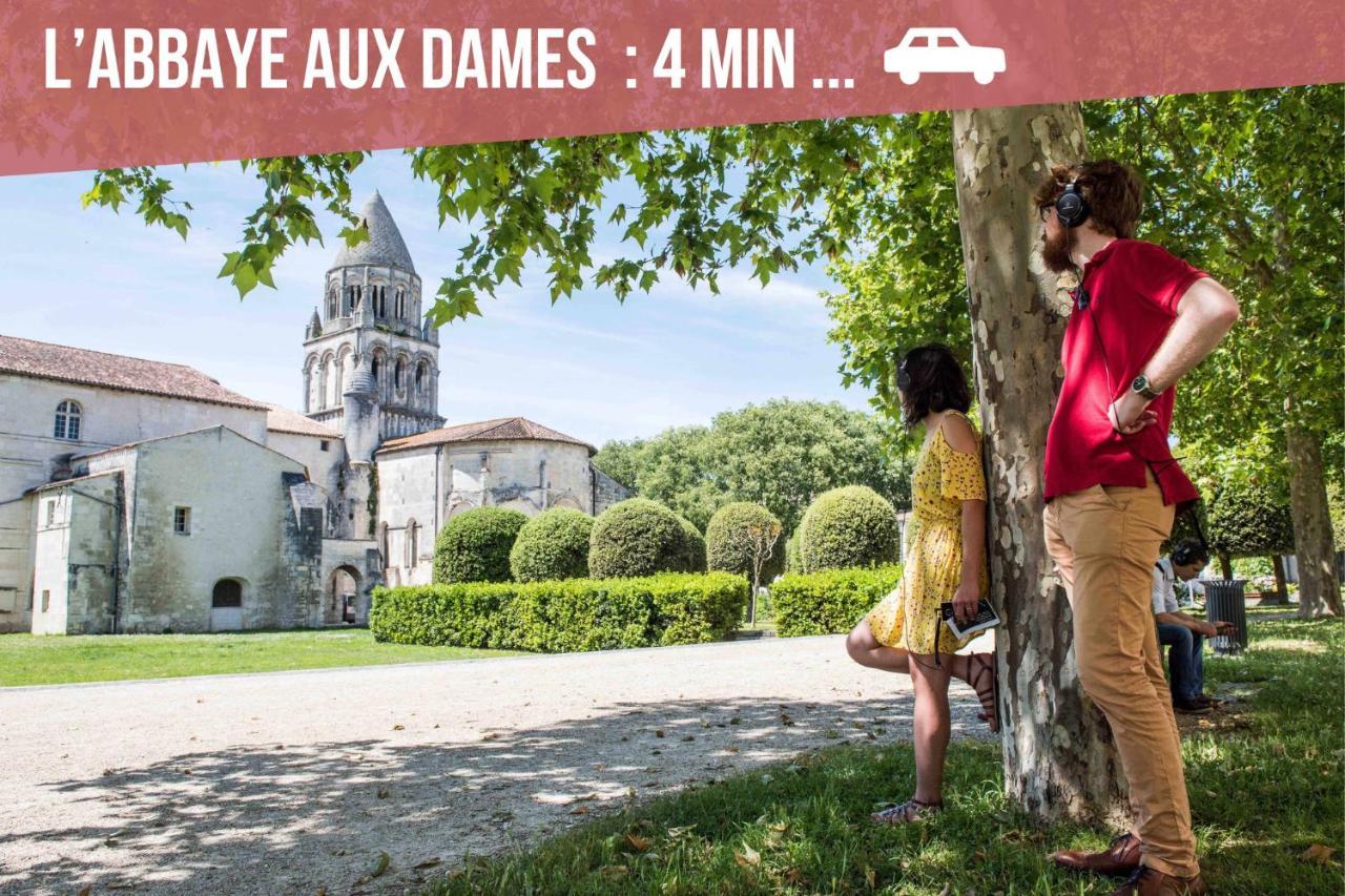 Ღ Le Saintois • Au Coeur De Ville, Spacieux & Wifi Saintes Extérieur photo