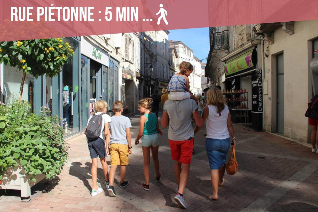 Ღ Le Saintois • Au Coeur De Ville, Spacieux & Wifi Saintes Extérieur photo